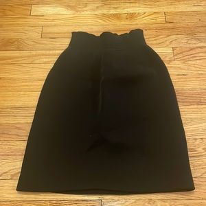 Black skirt